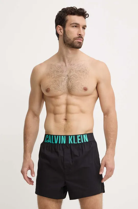Boksarice Calvin Klein Underwear 2-pack črna