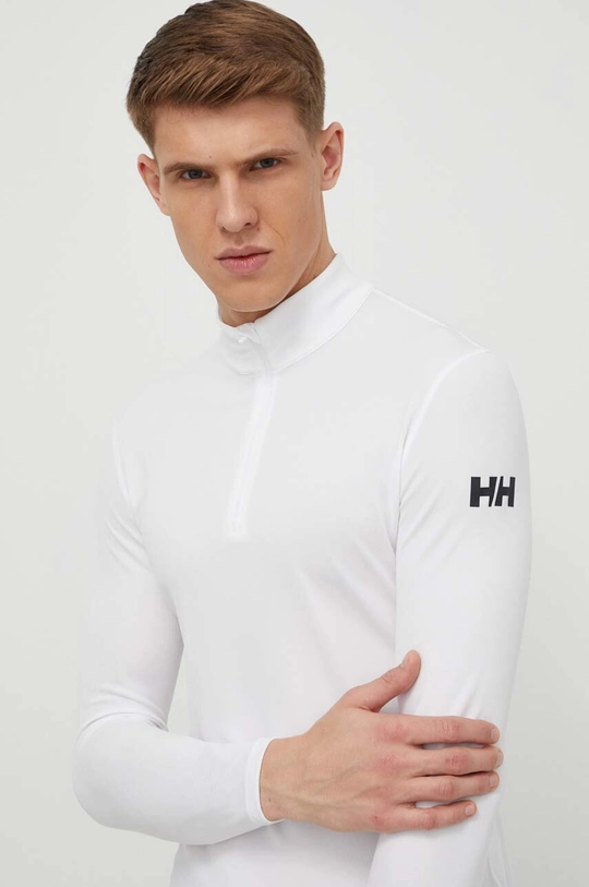 biały Helly Hansen longsleeve funkcyjny Tech