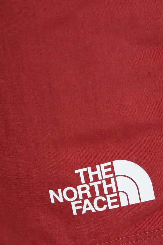 Plavkové šortky The North Face červená