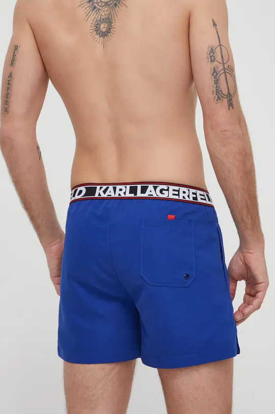 Kopalne kratke hlače Karl Lagerfeld mornarsko modra