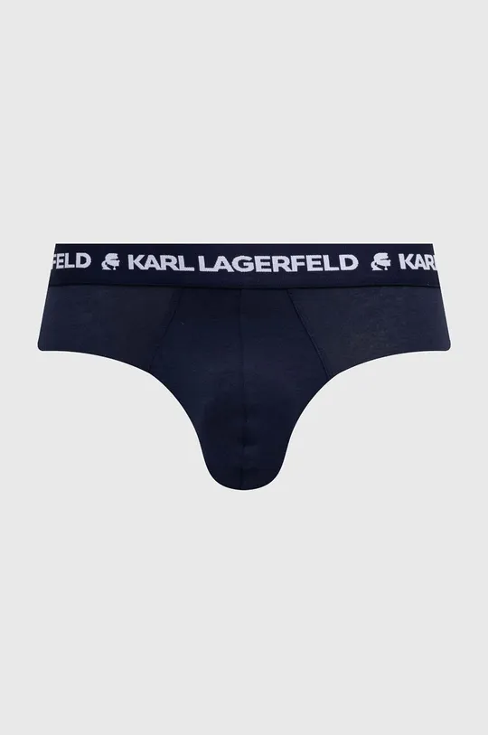 Slip gaćice Karl Lagerfeld 3-pack crna