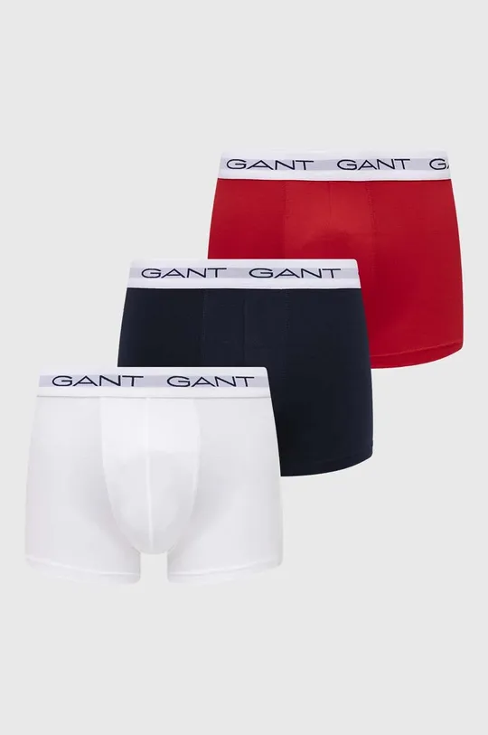 multicolore Gant boxer pacco da 3 Uomo