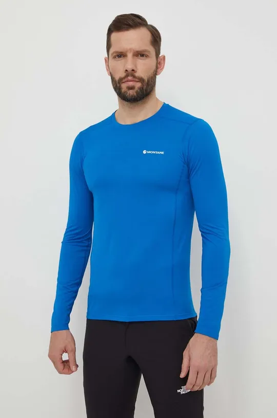 niebieski Montane longsleeve funkcyjny Dart Lite Męski