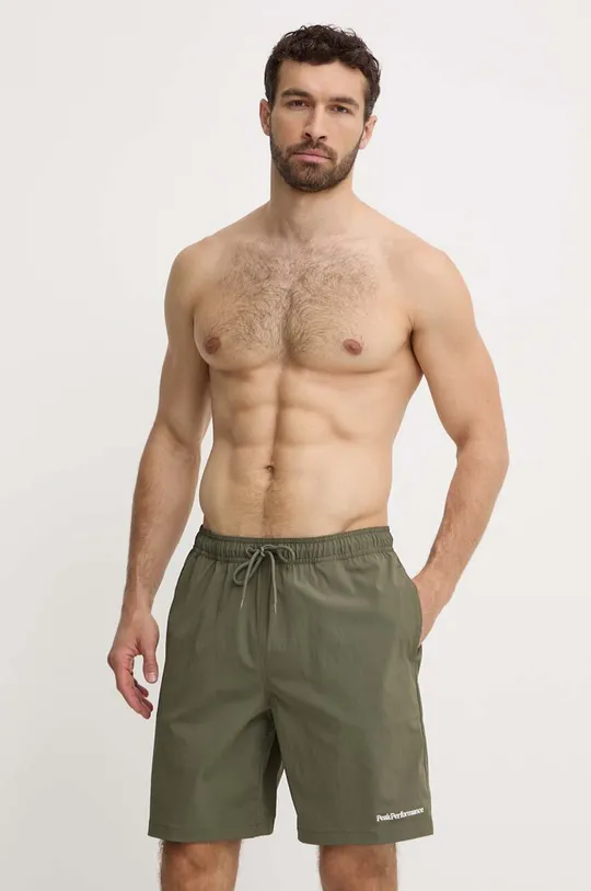 zelena Kratke hlače za kupanje Peak Performance Board Muški
