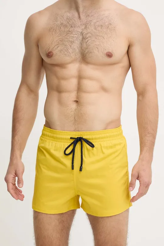 żółty Vilebrequin szorty kąpielowe MAN Męski