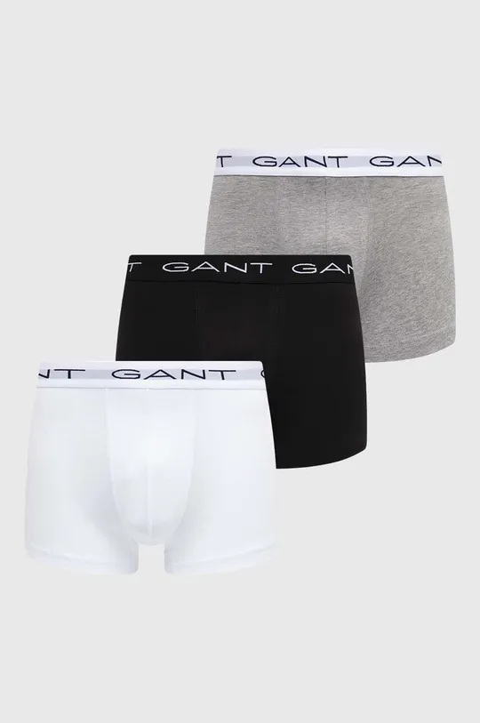 γκρί Μποξεράκια Gant 3-pack Ανδρικά