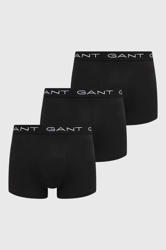 чёрный Боксеры Gant 3 шт Мужской