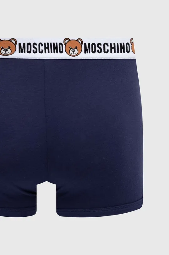 blu navy Moschino Underwear boxer pacco da 2