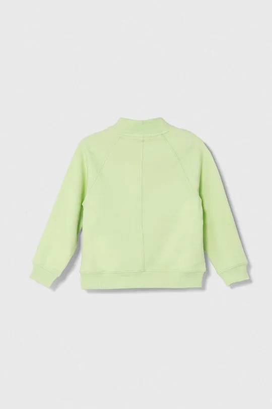 Παιδική μπλούζα Calvin Klein Jeans πράσινο