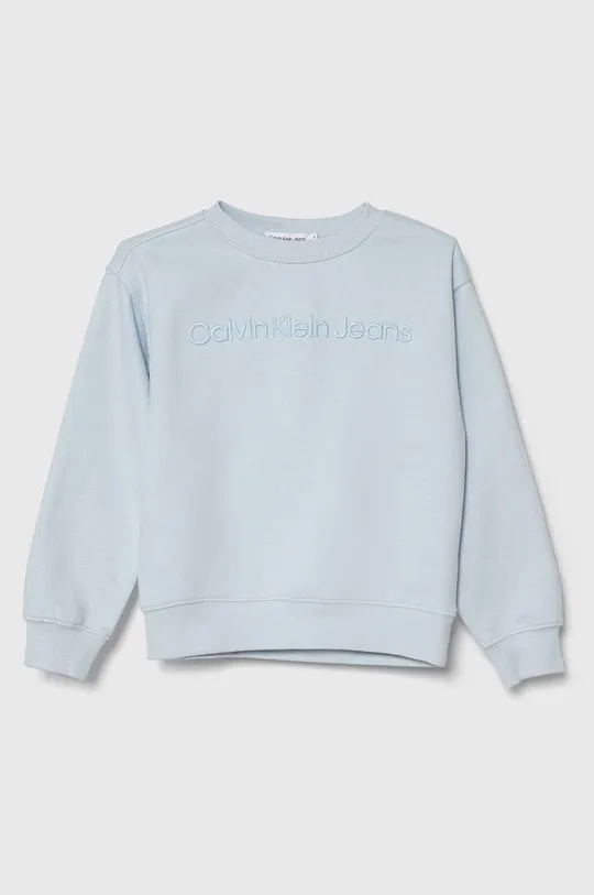 modra Otroški pulover Calvin Klein Jeans Fantovski
