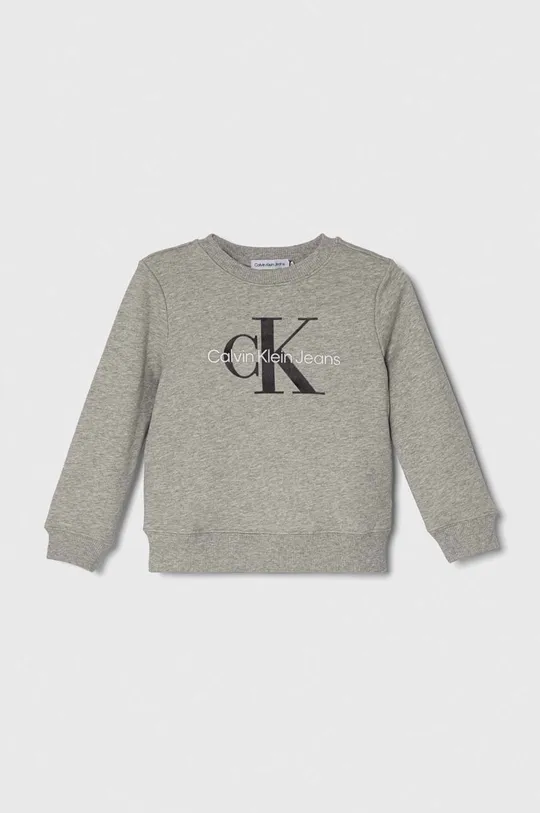 серый Хлопковая кофта Calvin Klein Jeans Для мальчиков
