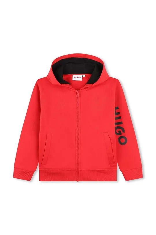 rdeča Otroški pulover HUGO Fantovski