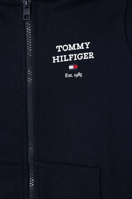 Παιδική μπλούζα Tommy Hilfiger Κύριο υλικό: 88% Βαμβάκι, 12% Πολυεστέρας Φόδρα κουκούλας: 100% Βαμβάκι Πλέξη Λαστιχο: 95% Βαμβάκι, 5% Σπαντέξ