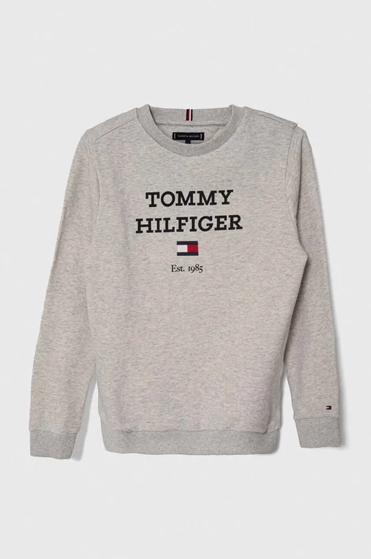 szary Tommy Hilfiger bluza dziecięca Chłopięcy