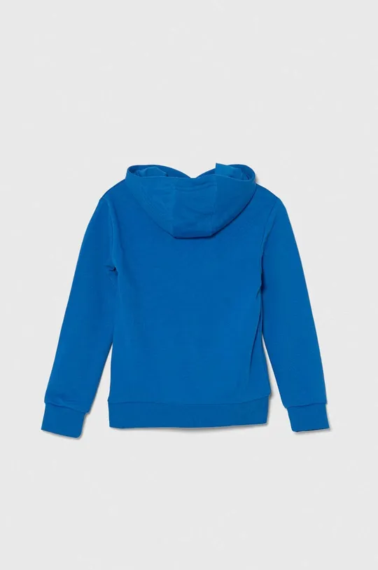 Otroški pulover adidas Originals TREFOIL HOODIE modra