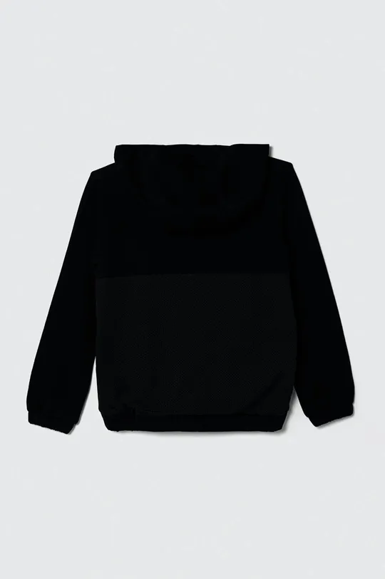 Otroški bombažen pulover Sisley črna