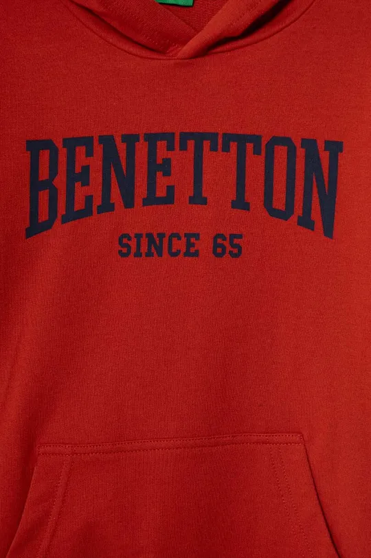 Otroški bombažen pulover United Colors of Benetton 100 % Bombaž