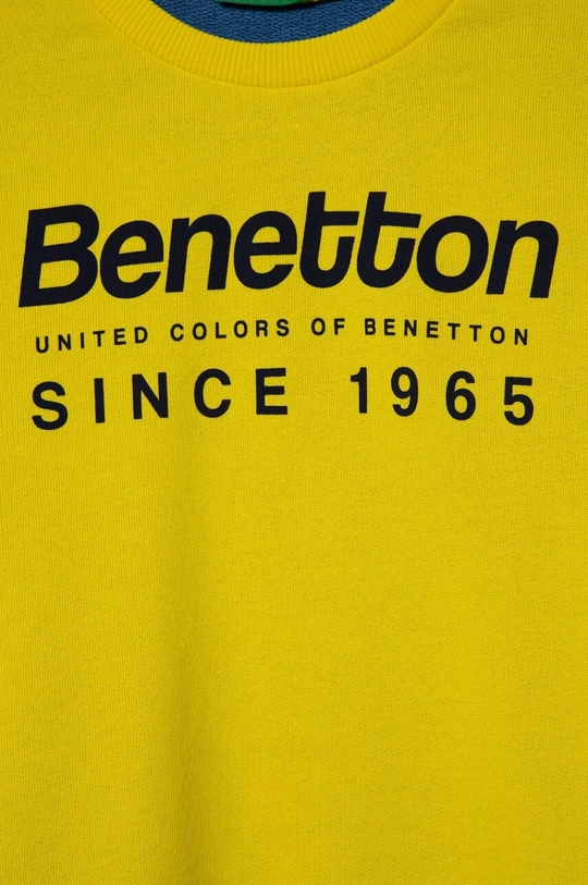 United Colors of Benetton bluza bawełniana dziecięca Materiał zasadniczy: 100 % Bawełna, Ściągacz: 96 % Bawełna, 4 % Elastan