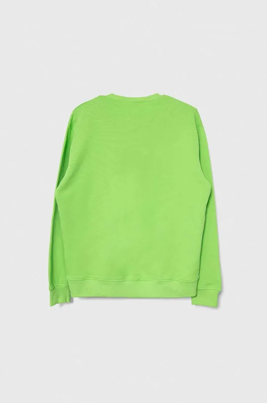 Дитяча бавовняна кофта United Colors of Benetton зелений