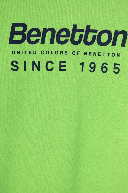 Παιδική βαμβακερή μπλούζα United Colors of Benetton Κύριο υλικό: 100% Βαμβάκι Πλέξη Λαστιχο: 96% Βαμβάκι, 4% Σπαντέξ