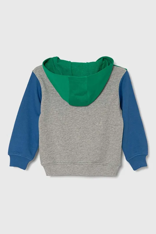 Otroški bombažen pulover United Colors of Benetton zelena