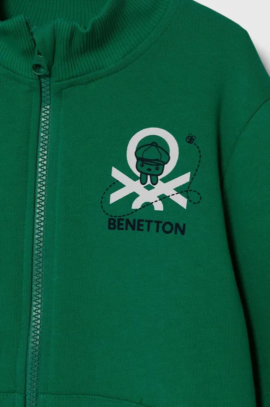 Дитяча бавовняна кофта United Colors of Benetton Основний матеріал: 100% Бавовна Резинка: 95% Бавовна, 5% Еластан