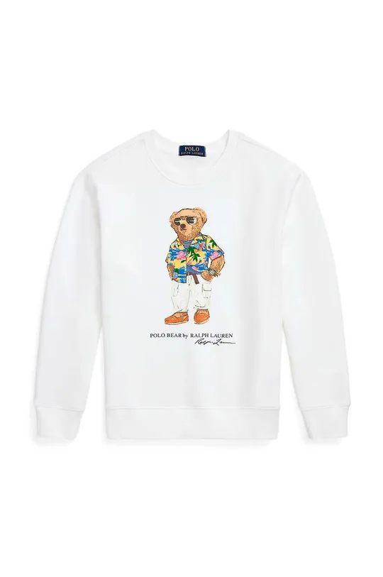 білий Дитяча бавовняна кофта Polo Ralph Lauren Для хлопчиків