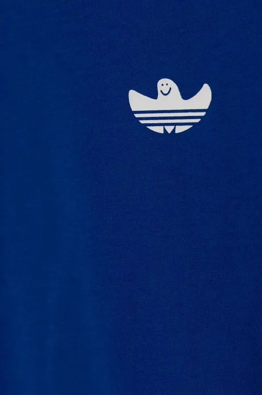 Дитячий бавовняний лонгслів adidas Originals 100% Бавовна