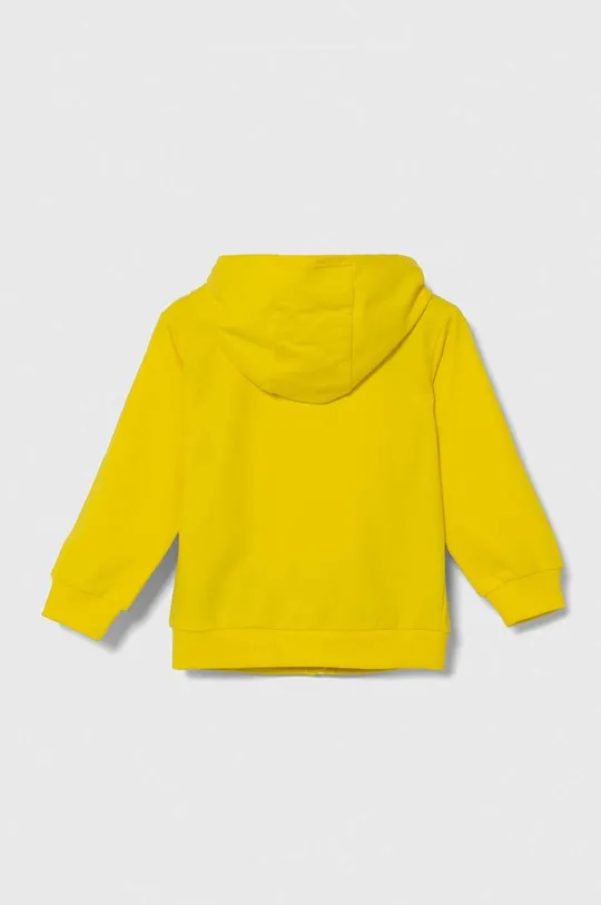 United Colors of Benetton bluza bawełniana dziecięca żółty