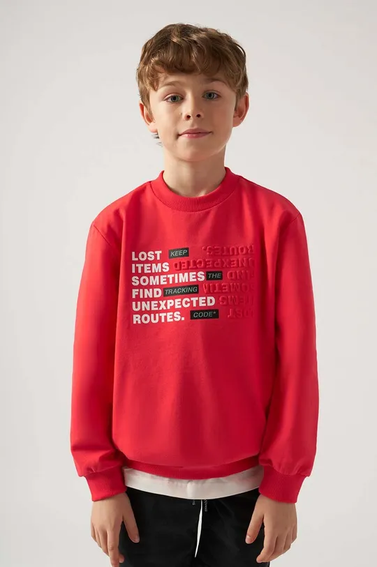 κόκκινο Παιδική μπλούζα Mayoral Για αγόρια