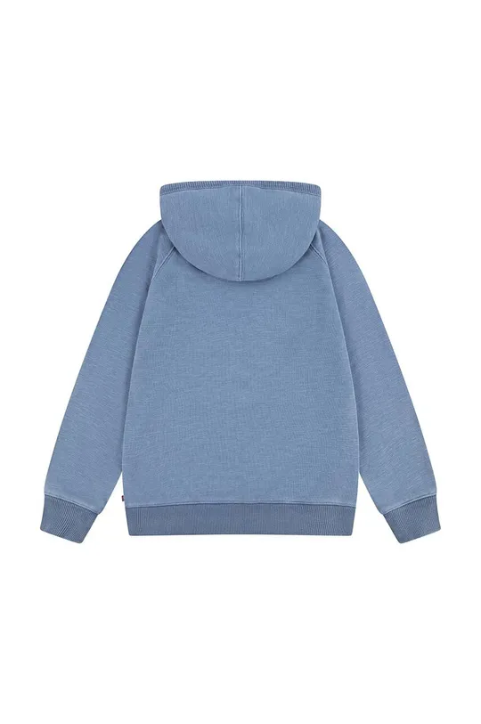 Детская кофта Levi's LVB HEADLINE INDIGO HOODIE голубой