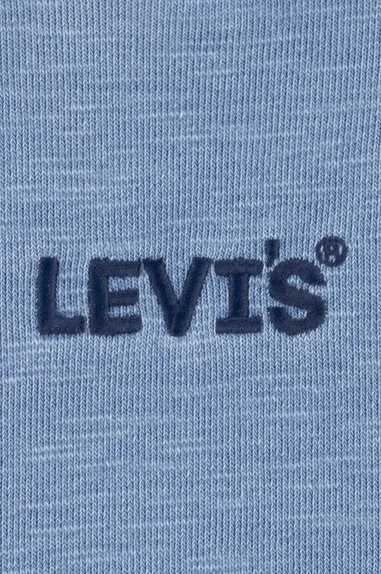 Levi's bluza dziecięca LVB HEADLINE INDIGO HOODIE 80 % Bawełna organiczna, 20 % Poliester