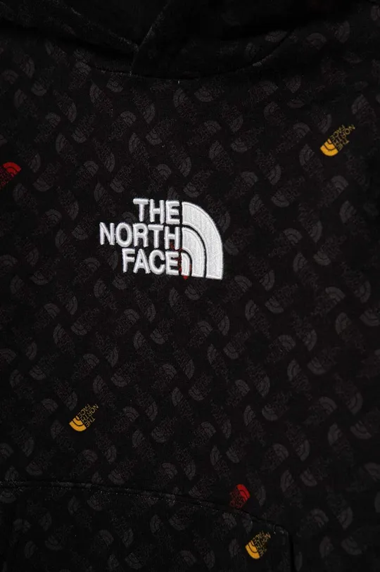 The North Face felpa in cotone bambino/a DREW PEAK LIGHT P/O HOODIE PRINT 100% Cotone