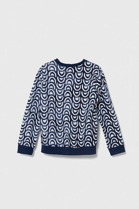 Guess felpa in cotone bambino/a blu navy