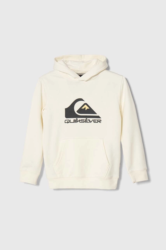 béžová Detská mikina Quiksilver BIG LOGO Chlapčenský