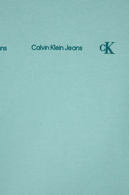 Dječja pamučna dukserica Calvin Klein Jeans Temeljni materijal: 100% Pamuk Manžeta: 97% Pamuk, 3% Elastan