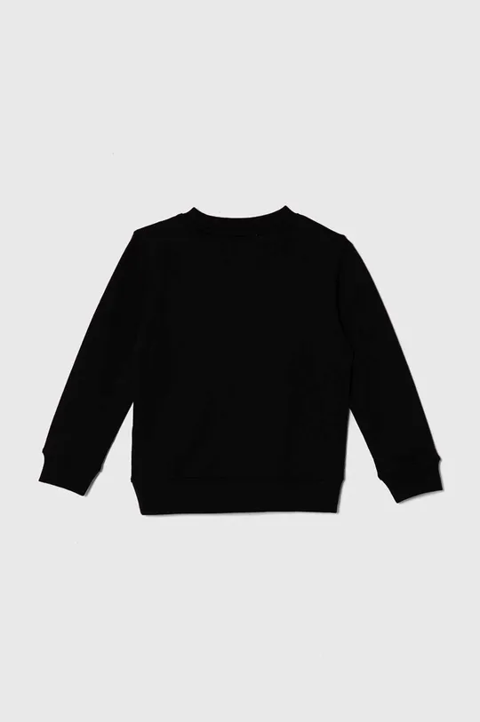 Calvin Klein Jeans gyerek melegítőfelső pamutból fekete