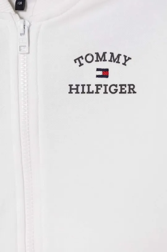 Otroški bombažen pulover Tommy Hilfiger 100 % Organski bombaž