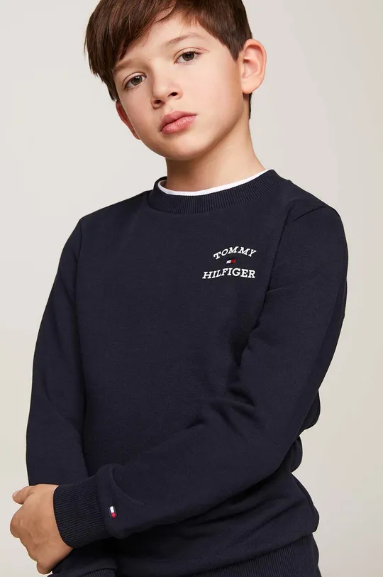 Παιδική μπλούζα Tommy Hilfiger 88% Οργανικό βαμβάκι, 12% Ανακυκλωμένος πολυεστέρας