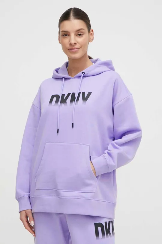 μωβ Μπλούζα DKNY Γυναικεία