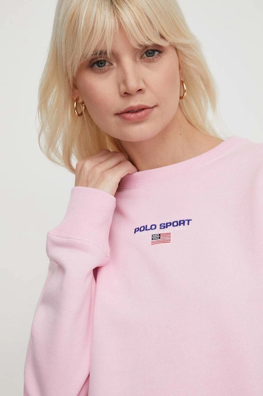 różowy Polo Ralph Lauren bluza