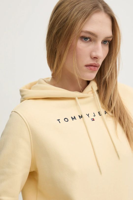 Tommy Jeans bluza żółty DW0DW17324