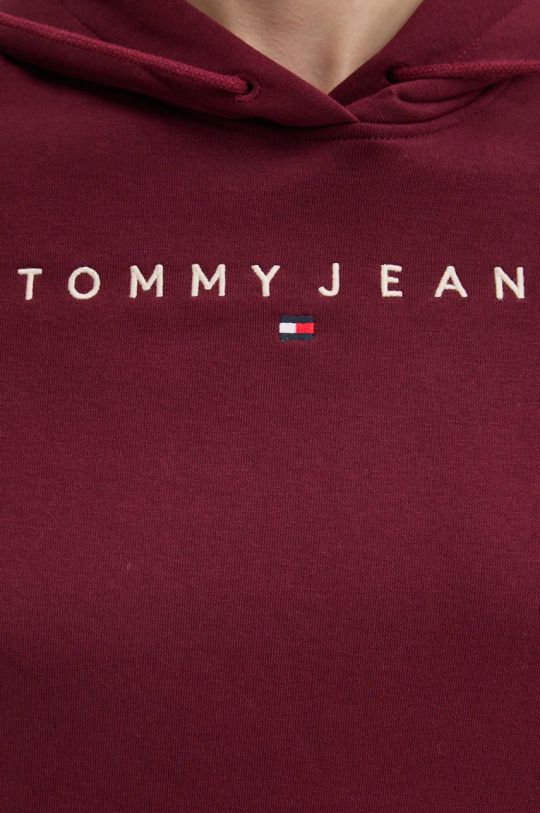 Dukserica Tommy Jeans DW0DW17324 bordo