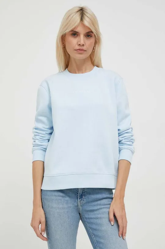 niebieski Calvin Klein Jeans bluza Damski