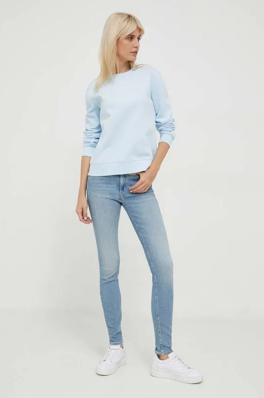 Кофта Calvin Klein Jeans блакитний