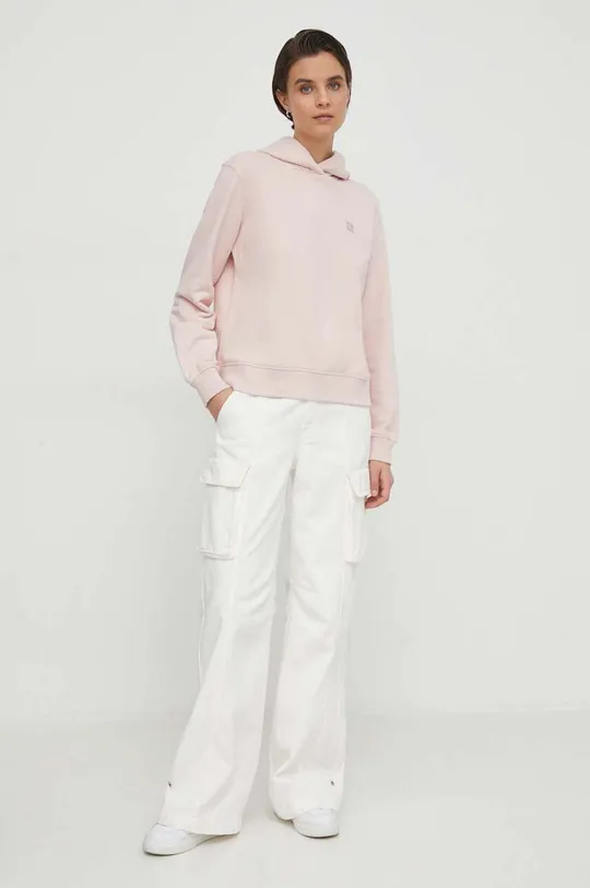 Кофта Calvin Klein Jeans розовый