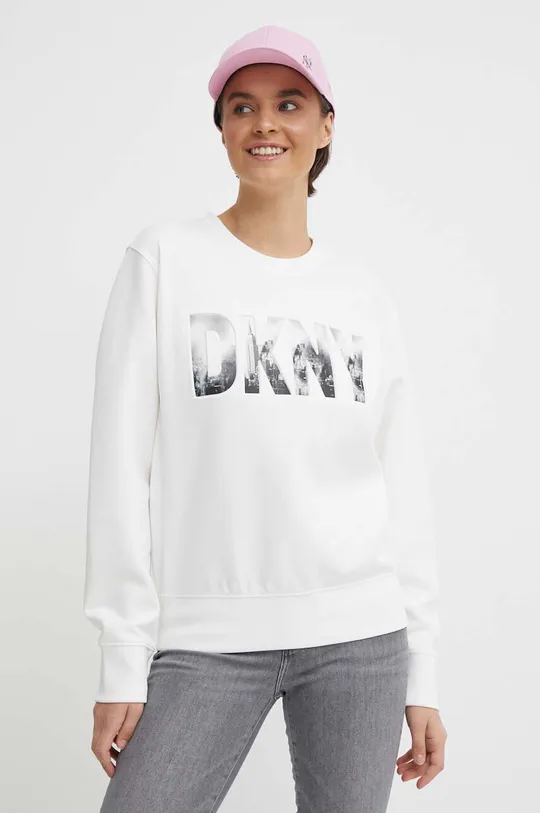 Μπλούζα DKNY μπεζ