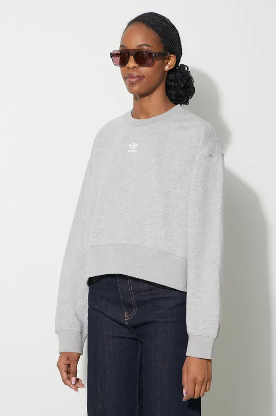 серый Кофта adidas Originals Essentials Crew Sweatshirt