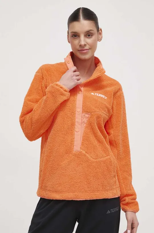 narancssárga adidas TERREX sportos pulóver Xploric Női