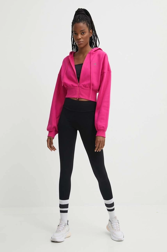 Pulover od trenirke adidas by Stella McCartney roza